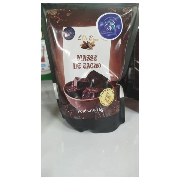 Masse de cacao L'Or Brun - cacao naturel SCMC