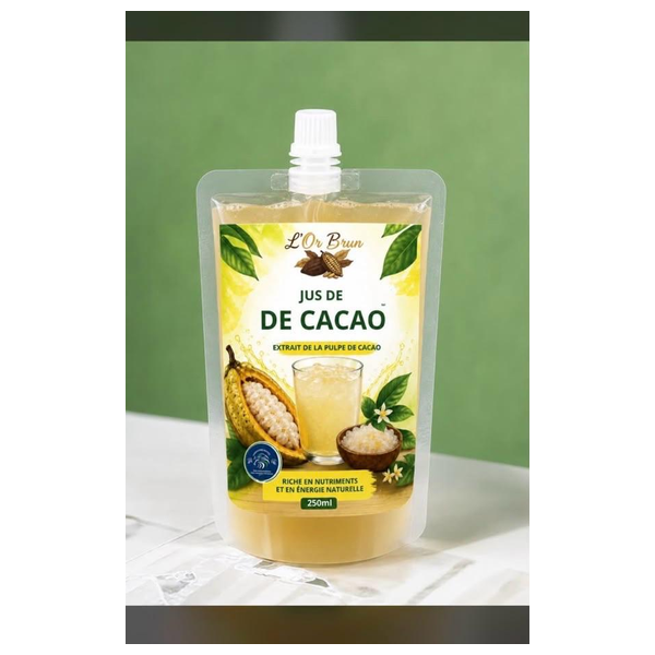 Jus de cacao L'Or Brun - cacao naturel SCMC